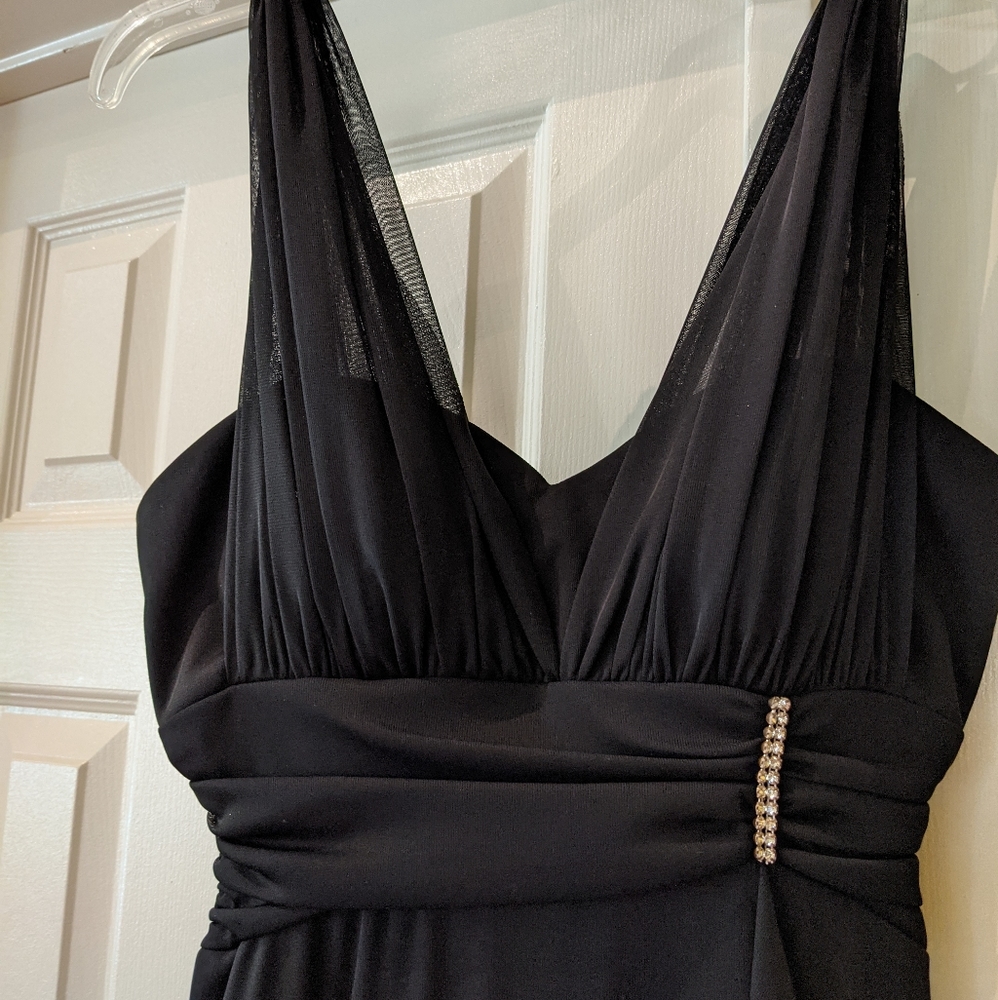 Black formal dress